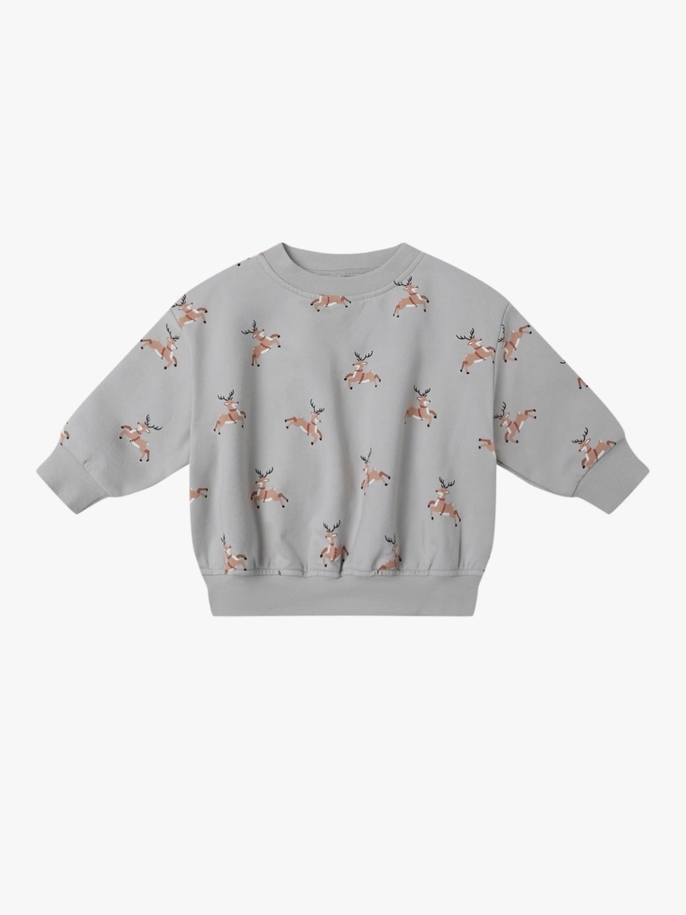Quincy Mae • Reindeer Relaxed Sweatshirt
